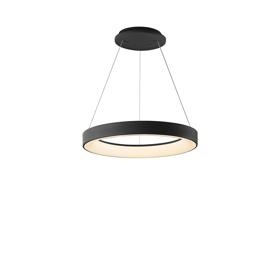 Niseko Black Ceiling Lights Mantra Fusion Ring Pendants